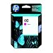 HP 40 Magenta Ink Cartridge in Retail Packaging