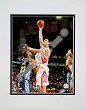 Yao Ming 2007 Action Double Matted 8 x 10 Photograph (Unframed)