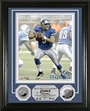 Matthew Stafford Framed Silver Coin Detroit Lions Photo Mint