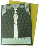 6 Assorted Erte 1920s 1930s Art Deco Fancy Greeting Cards (Blank inside)