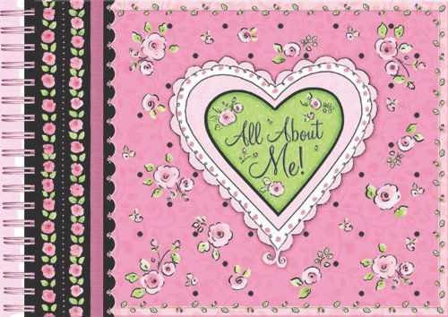 All About Me Dena Design Tween Scrapbook Pink and Black12