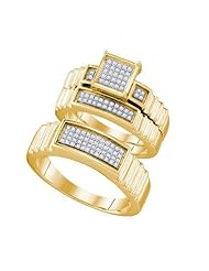 0.30CTW DIAMOND FASHION TRIO SET