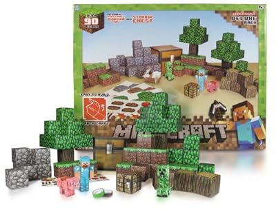 deluxe Kit Pack minecraft Jazwares pack Series Deluxe Papercraft by Minecraft Overworld papercraft