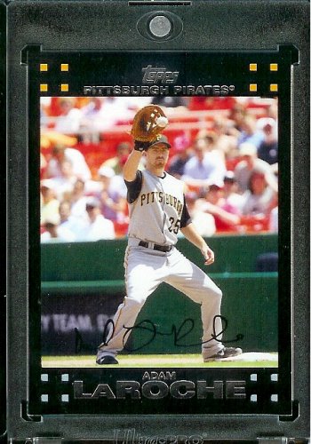 2007 Topps Update # 9 Adam LaRoche - Pittsburgh Pirates - MLB Baseball Card