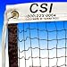 21' Institutional Quality Knotted Nylon Badminton Net