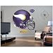 Vikings Fathead NFL Helmet
