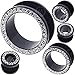 00 gauges 00g ear plugs gemstone flesh tunnels double flare expander stretcher taper MoDTanOiz 10mm