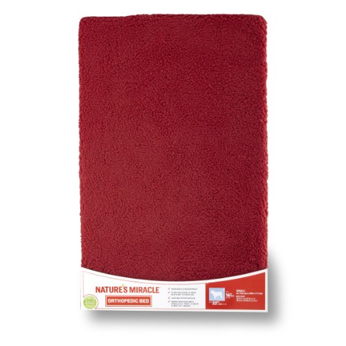 Nature's Miracle Orthopedic Pet Bed, 26 by 17 by 3-Inch (NM-5400)