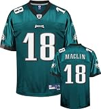 Jeremy Maclin Green Reebok NFL Premier Philadelphia Eagles Jersey - Small