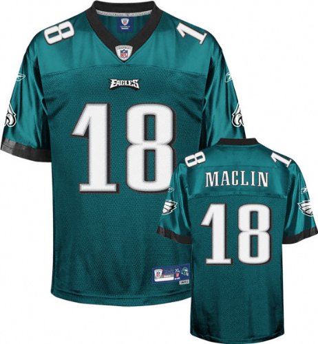 Jeremy Maclin Green Reebok NFL Premier Philadelphia Eagles Jersey - X-Large