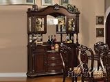 Anondale Brown Cherry Buffet and Hutch by Acme
