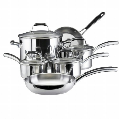 Farberware Millenium 12pc Stainless Steel Cookware Set–
