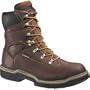 Men's Wolverine� 8" Waterproof MultiShox� Steel Toe Contour Welt� Work Boots Dark Brown, DARK BROWN, 9.5 XW
