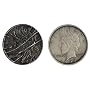 Batman: The Dark Knight - Two Face Silver Dollar Coin Replica