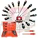 16pc Mechanics Screwdriver Slotted, Philips, Electrical, Tool Set w/ Case