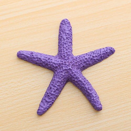 Starfish Ornament Potted Plant Garden Decor Beach Wedding Crafts Sea Stars Purple