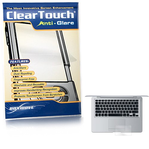 BoxWave Apple Macbook Air 13 (2010) Trackpad ClearTouch Anti-Glare Screen Protector (Single Pack)
