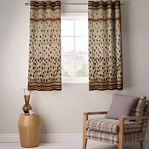 Fabutex Panel printed Window Curtain Pack of 2