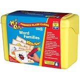Learning Resources Set 5 Word Families - Hot Dots Flash Cards