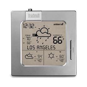 51npGFn3iuL. SL500 AA280  Bushnell 950003 WeatherFX 3 Day Weather Forecaster   $30 Shipped