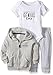 Carter's Baby Boys' 3 Piece Cardigan Set (Baby) - Heather - 9M