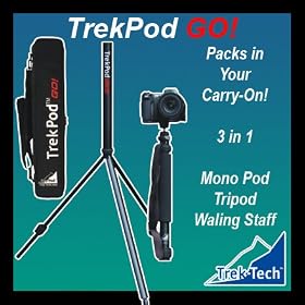 Click here to buy Trek-Tech TrekPod GO! Monopod Tripod Hiking Staff Multi-Use Tool for Image Stabilization... by Trek-Tech.