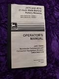 John Deere JX75/JE75 21in Rotary Mower OEM OEM Owners Manual