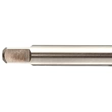 Union Butterfield 1528(UNC)/1528(UNF)/1528(UNS) High-Speed Steel Hand Tap, Uncoated (Bright) Finish, Round Shank with Square End