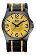 CAT Watches - DP XL - Black - Yellow/Black PVD / Yellow Dial - Black/Yellow Nylon