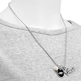 NFL Touch by Alyssa Milano Philadelphia Eagles Peace & Pearl with Team Logo Pendant Necklace