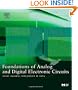 Foundations of Analog and Digital Electronic Circuits (The Morgan Kaufmann Series in Computer Architecture and Design)