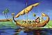 Egyptian Sailing Craft 12x18 Giclee on canvas - Prints - 21601-8CG12