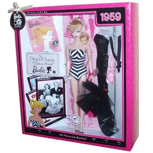 Barbie 50th Anniversary Collector Edition My Favorite Barbie Series 1959 Reproduction 12... by