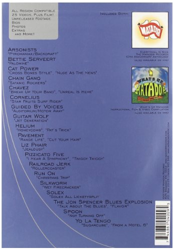 Cover image : Everything Is Nice: Matador 10th Ann Anthol [DVD] [Import]