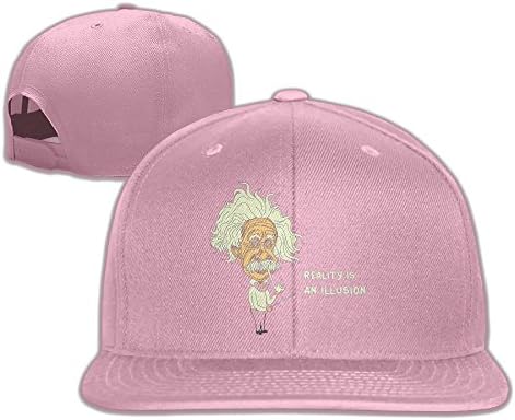 Albert Einstein Reality Is An Illusion Fashion Flat Along Trucker Hats Baseball Hat