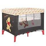 Disney Winnie The Pooh Travel Cot with Bassinette (Grey)