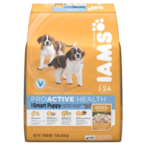 IAMS PROACTIVE HEALTH Smart Puppy Large Breed Dry Puppy Food 15 Pounds
