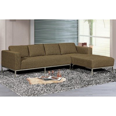 Dresden Sectional Sofa Configuration: Chaise on Right