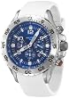 Nautica Men's Sport N14537G White Resin Quartz Watch with Blue Dial