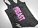 Strong Girl Clothing Women's #BEAST Burnout Tank Top