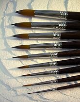 Escoda Acrylic & Watercolor Brushes- Round #12