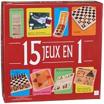 Splash Toys - 30009 - Grands Classiques - Coffret 15 Jeux de Société en 1