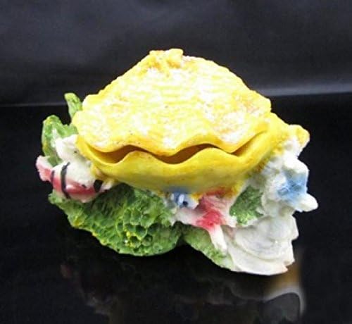 Resin Crafts Aquarium Decorations Fish Tank Landscaping Colorful Shells