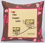 David & Goliath T300 Sateen 100-Percent Cotton Night Life Decorative Pillow ....
