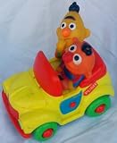Sesame Street Elmo Friends Bert and Ernie in a Small Car Toy