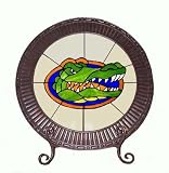 University of Florida Gators Glass Charger Plate
