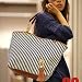 Simplified Style Handbag Elegant Shoulder Bag Canvas Purse