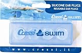 Cressi DF 200188 Silicone Swimming Ear Plugs