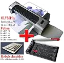 SET: DIN A3 Laminierger&auml;t, Hebelschneider, 150 Laminierfolien