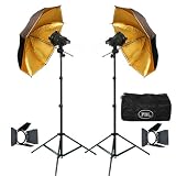 [12531] 600 WATT PBL UMBRELLA STUDIO KIT--Steve Kaeser since 1989